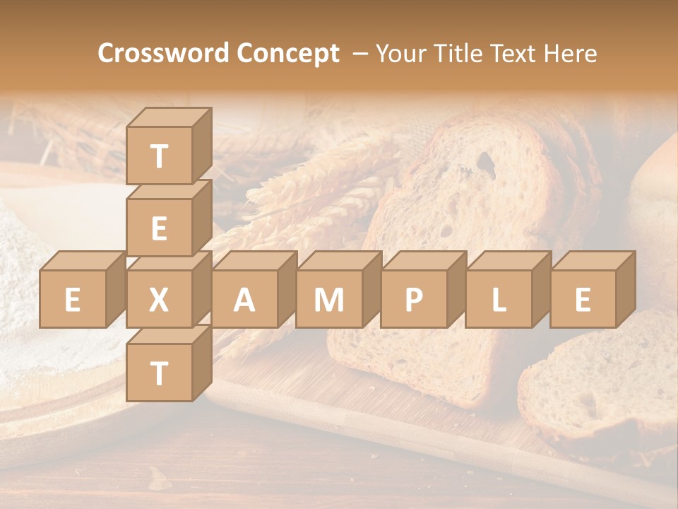 Wheat Healthy Rye PowerPoint Template