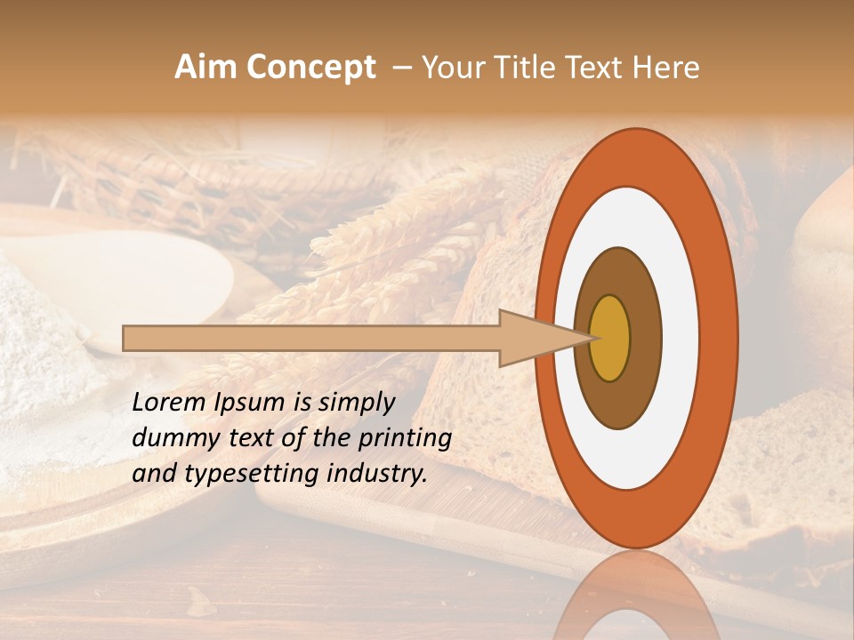Wheat Healthy Rye PowerPoint Template