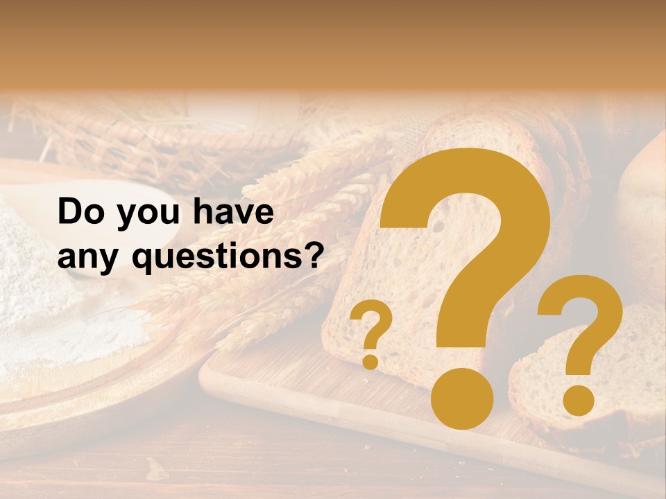 Wheat Healthy Rye PowerPoint Template