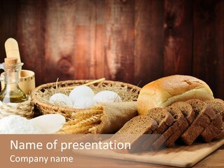 Thread Healthy Toaster PowerPoint Template