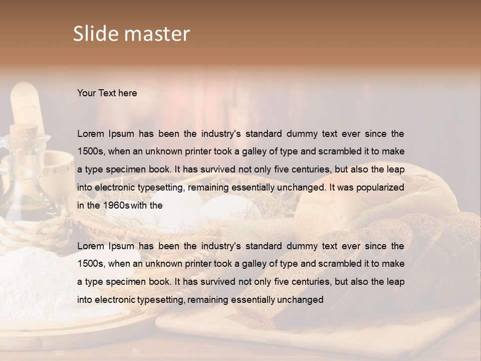 Thread Healthy Toaster PowerPoint Template