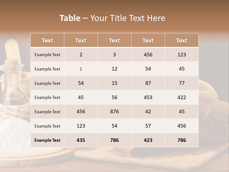Thread Healthy Toaster PowerPoint Template