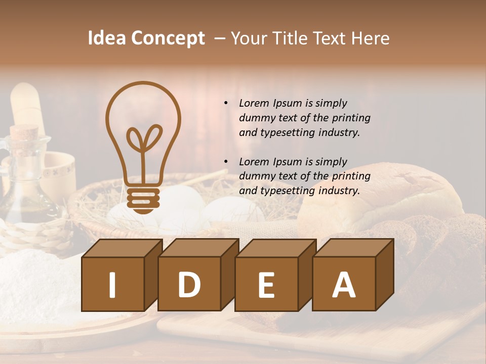 Thread Healthy Toaster PowerPoint Template