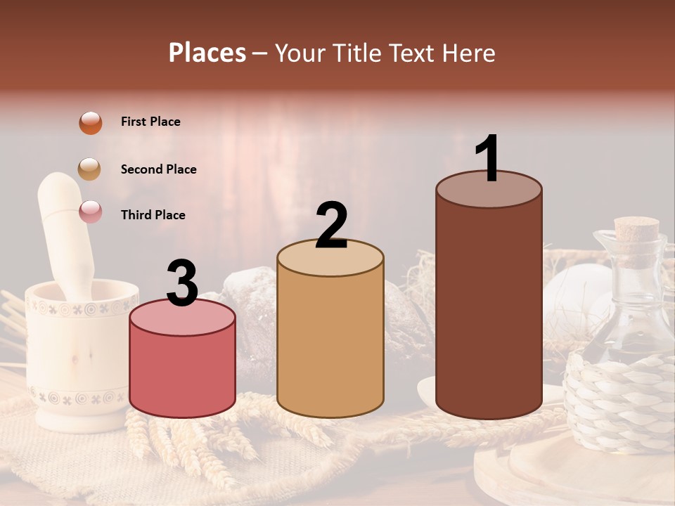 Wood Rural Corn PowerPoint Template