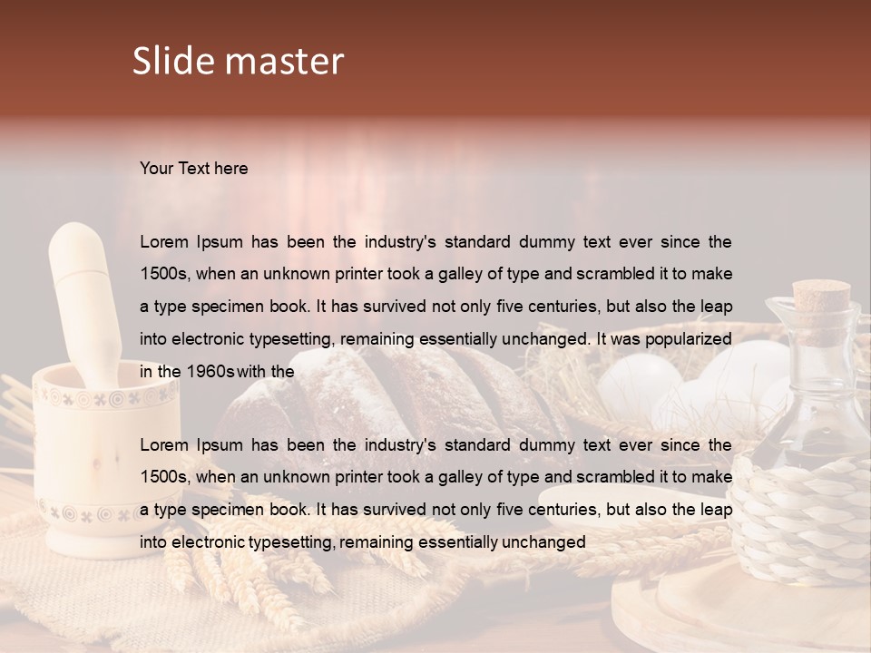 Wood Rural Corn PowerPoint Template