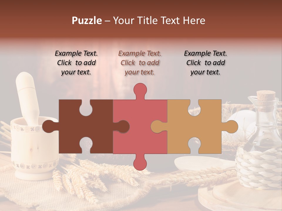 Wood Rural Corn PowerPoint Template