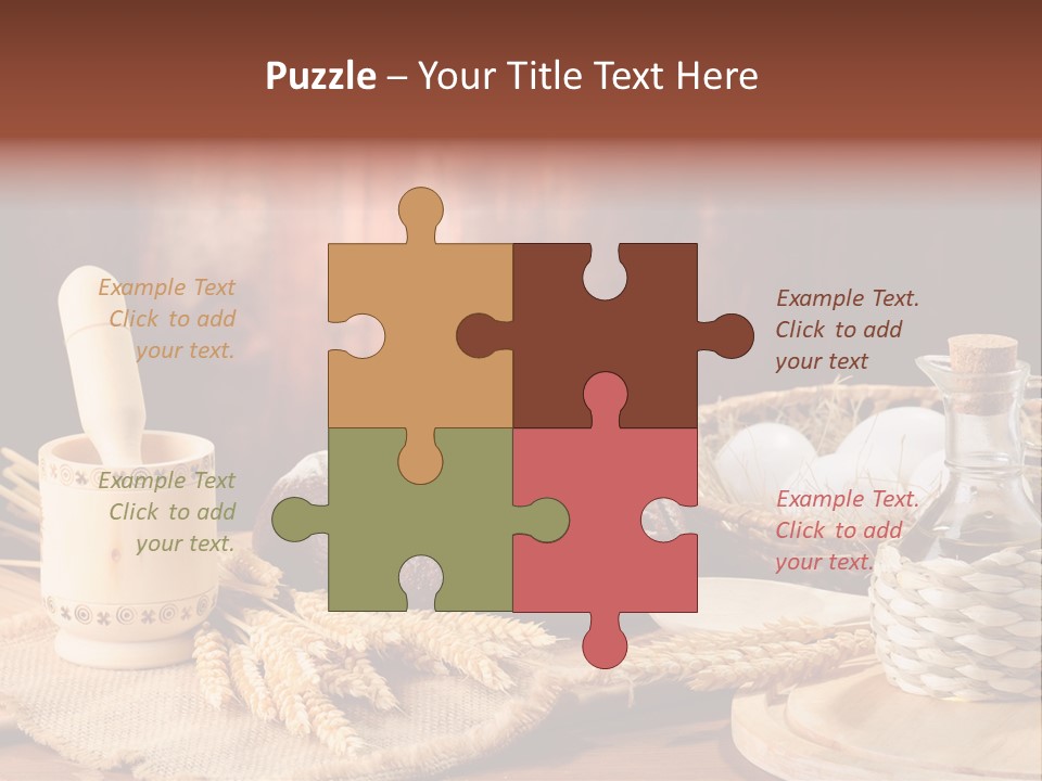 Wood Rural Corn PowerPoint Template