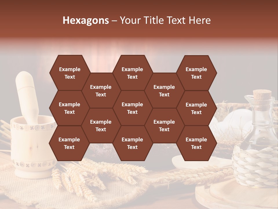 Wood Rural Corn PowerPoint Template