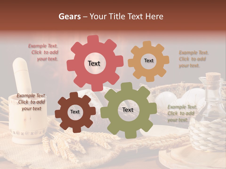 Wood Rural Corn PowerPoint Template