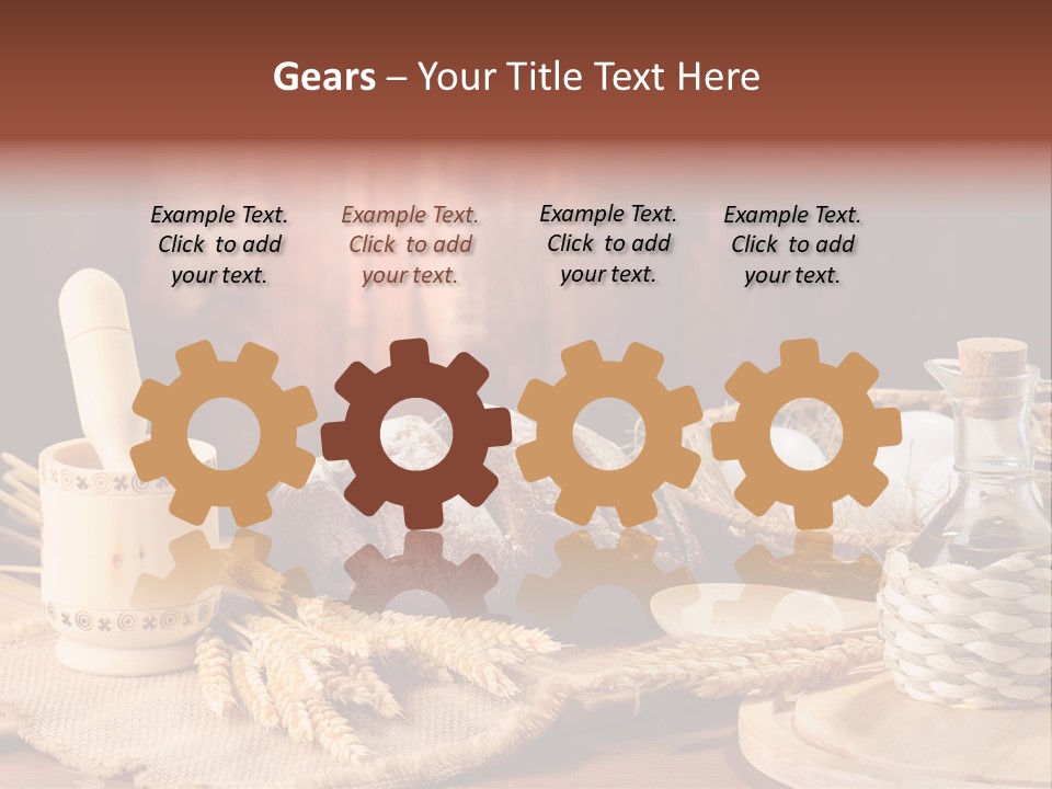 Wood Rural Corn PowerPoint Template