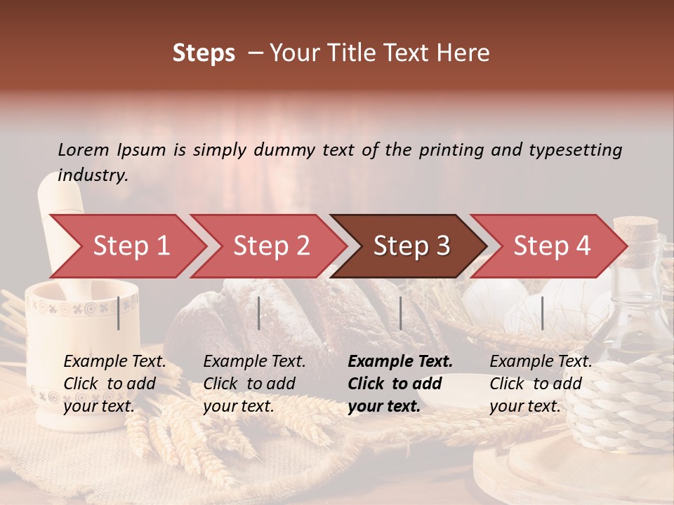 Wood Rural Corn PowerPoint Template