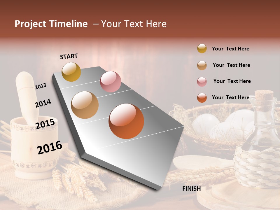Wood Rural Corn PowerPoint Template
