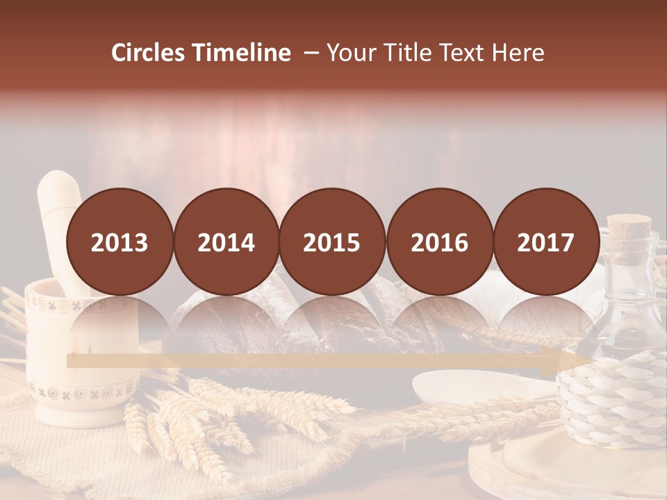 Wood Rural Corn PowerPoint Template