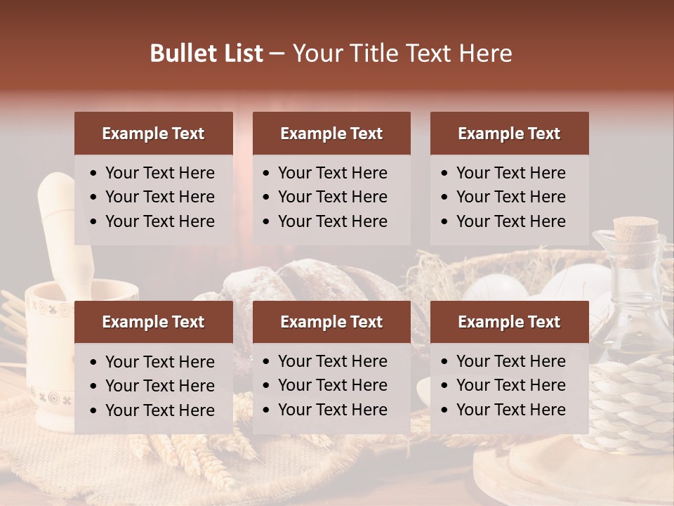 Wood Rural Corn PowerPoint Template