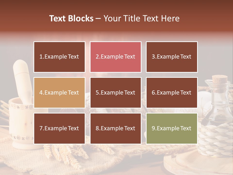 Wood Rural Corn PowerPoint Template
