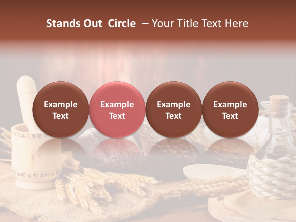 Wood Rural Corn PowerPoint Template