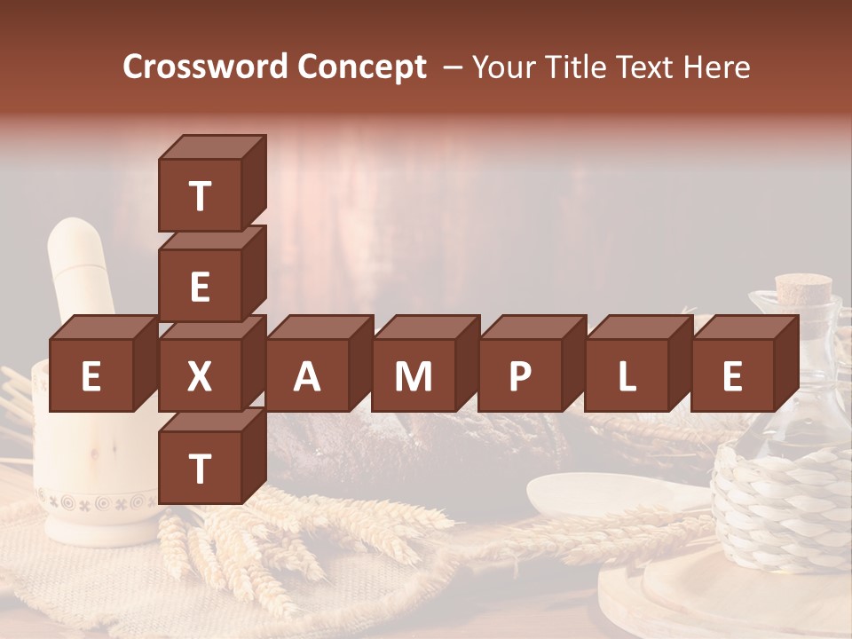 Wood Rural Corn PowerPoint Template