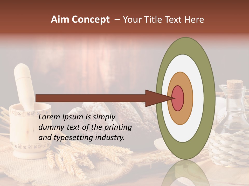 Wood Rural Corn PowerPoint Template