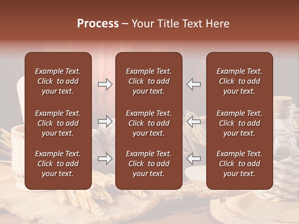 Wood Rural Corn PowerPoint Template