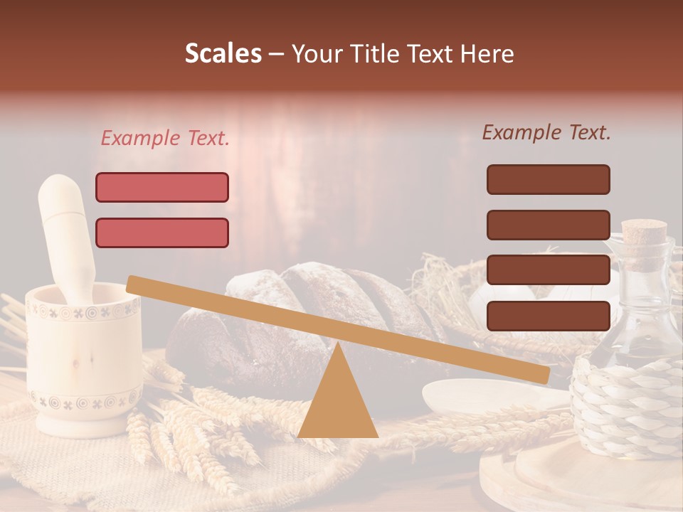Wood Rural Corn PowerPoint Template