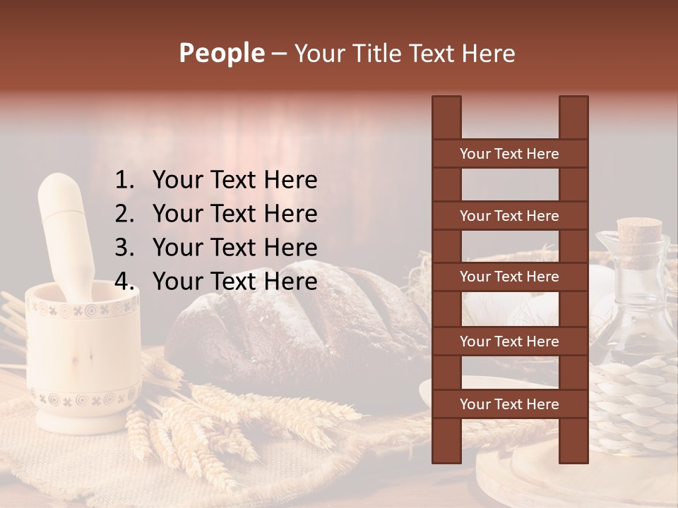 Wood Rural Corn PowerPoint Template