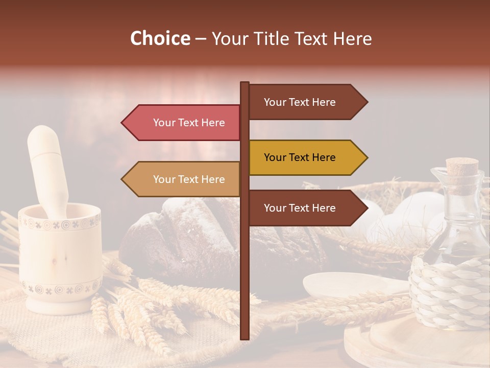 Wood Rural Corn PowerPoint Template