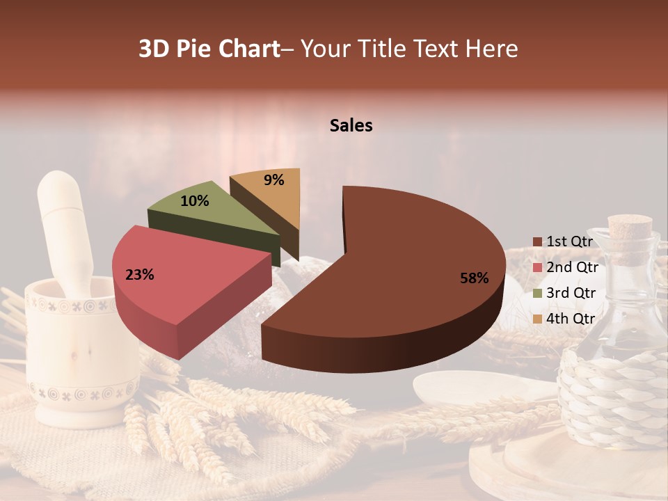 Wood Rural Corn PowerPoint Template