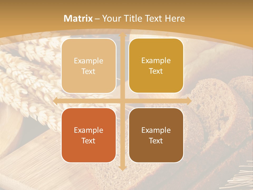 Agriculture Foodstuff Corn PowerPoint Template