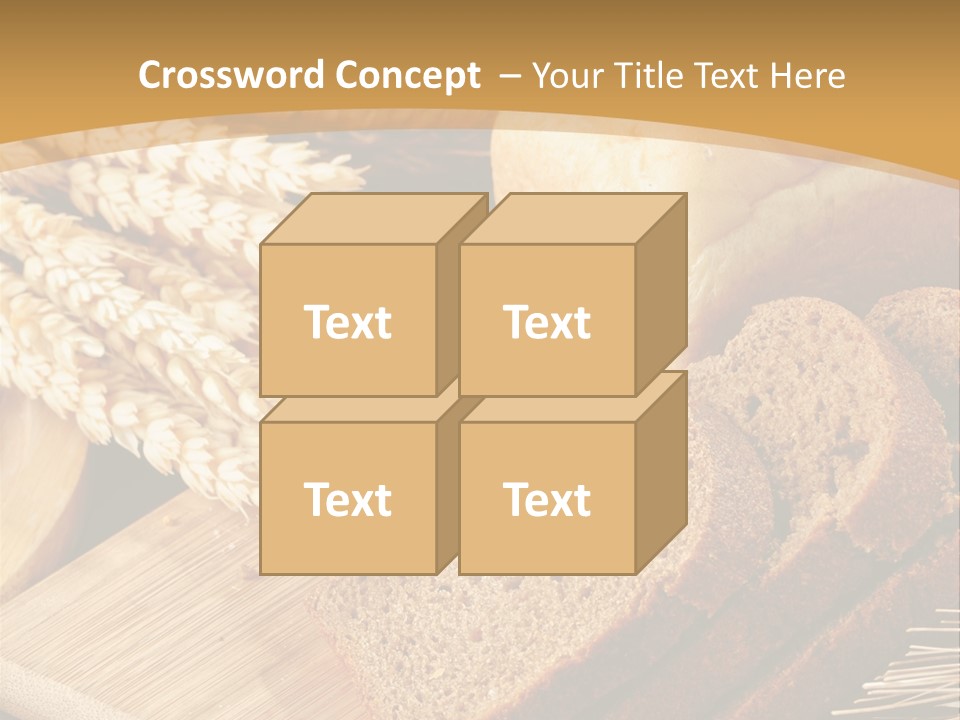 Agriculture Foodstuff Corn PowerPoint Template