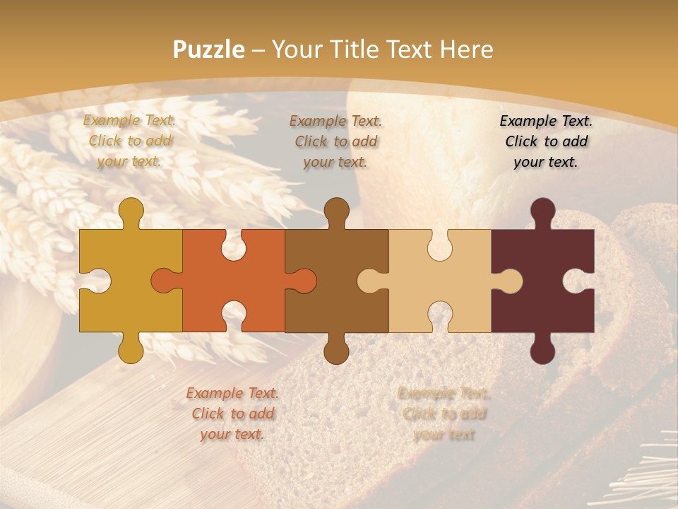 Agriculture Foodstuff Corn PowerPoint Template