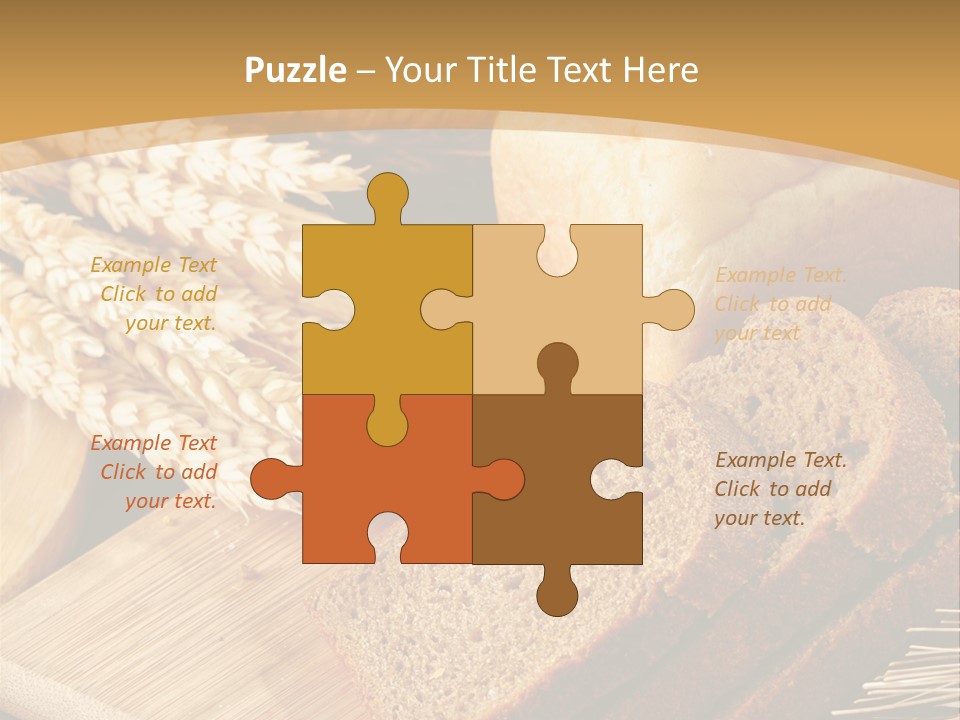 Agriculture Foodstuff Corn PowerPoint Template