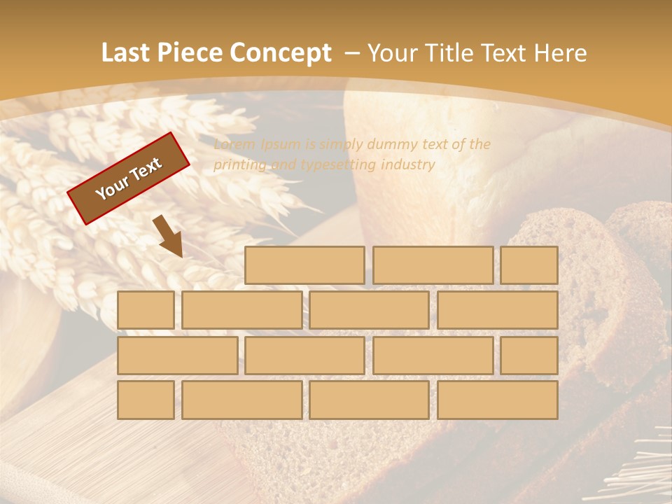Agriculture Foodstuff Corn PowerPoint Template