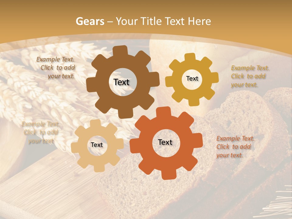 Agriculture Foodstuff Corn PowerPoint Template