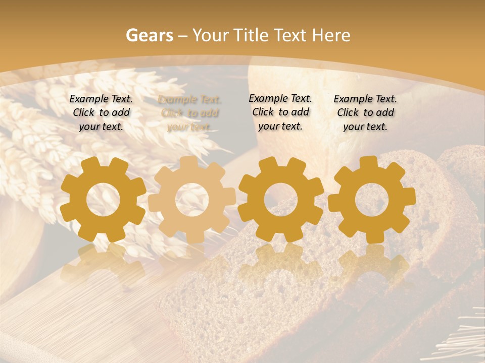 Agriculture Foodstuff Corn PowerPoint Template