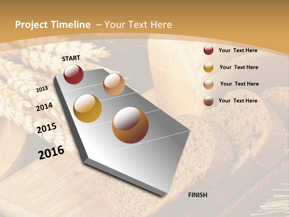 Agriculture Foodstuff Corn PowerPoint Template