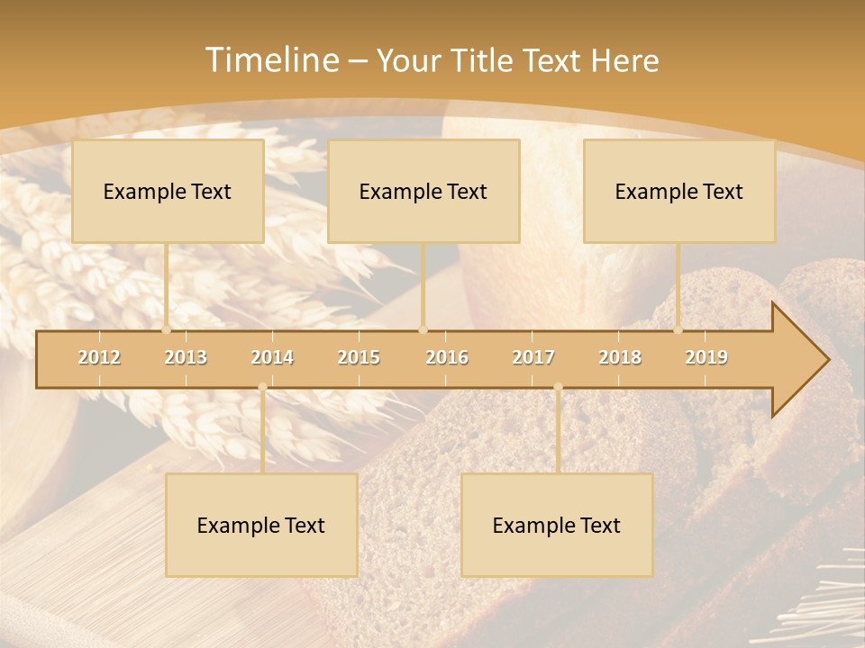 Agriculture Foodstuff Corn PowerPoint Template