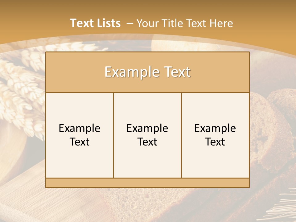 Agriculture Foodstuff Corn PowerPoint Template
