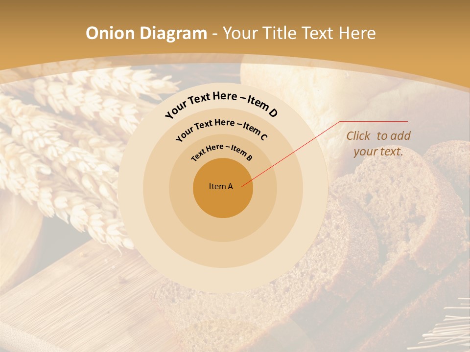 Agriculture Foodstuff Corn PowerPoint Template
