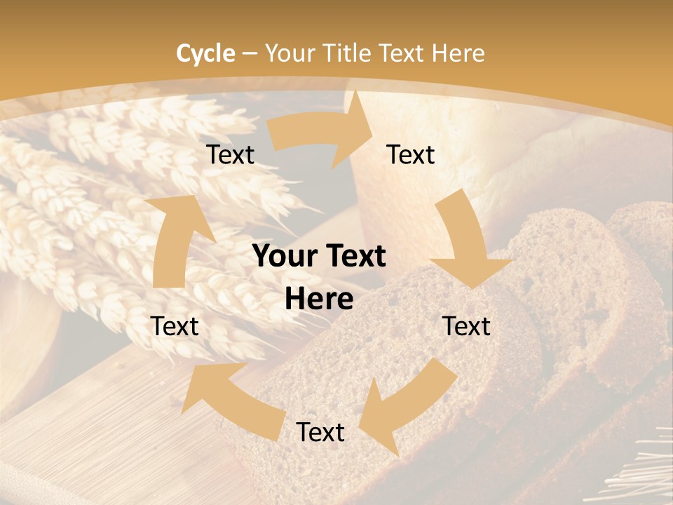 Agriculture Foodstuff Corn PowerPoint Template