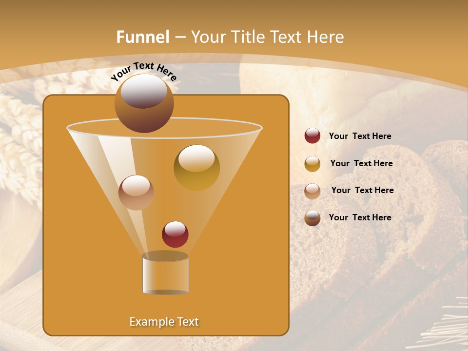 Agriculture Foodstuff Corn PowerPoint Template