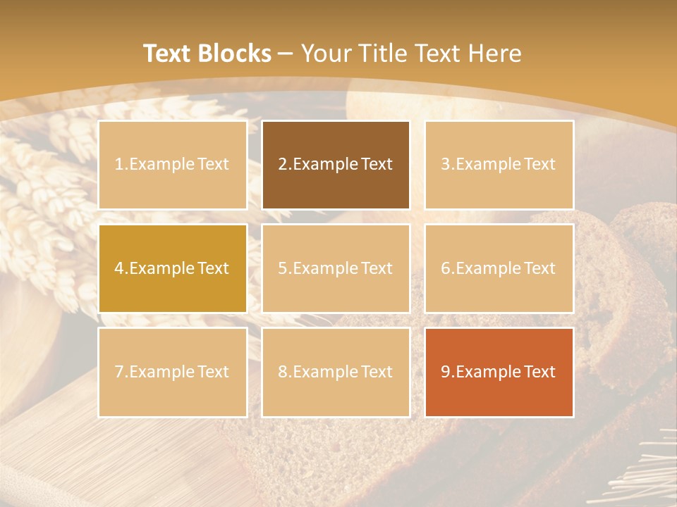 Agriculture Foodstuff Corn PowerPoint Template
