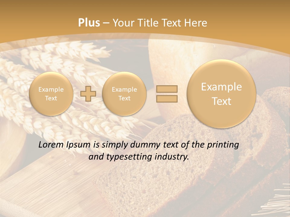 Agriculture Foodstuff Corn PowerPoint Template