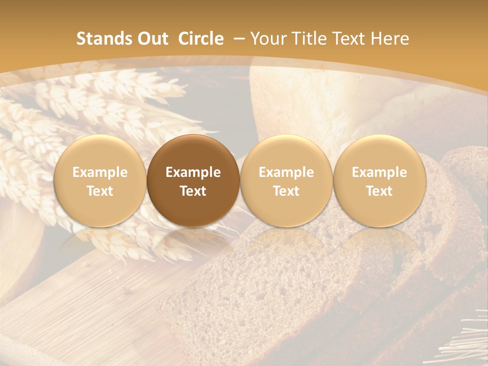 Agriculture Foodstuff Corn PowerPoint Template