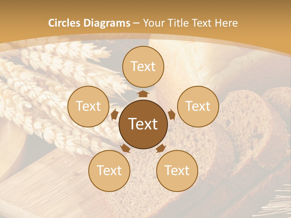 Agriculture Foodstuff Corn PowerPoint Template