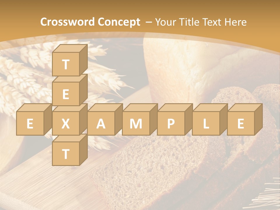 Agriculture Foodstuff Corn PowerPoint Template