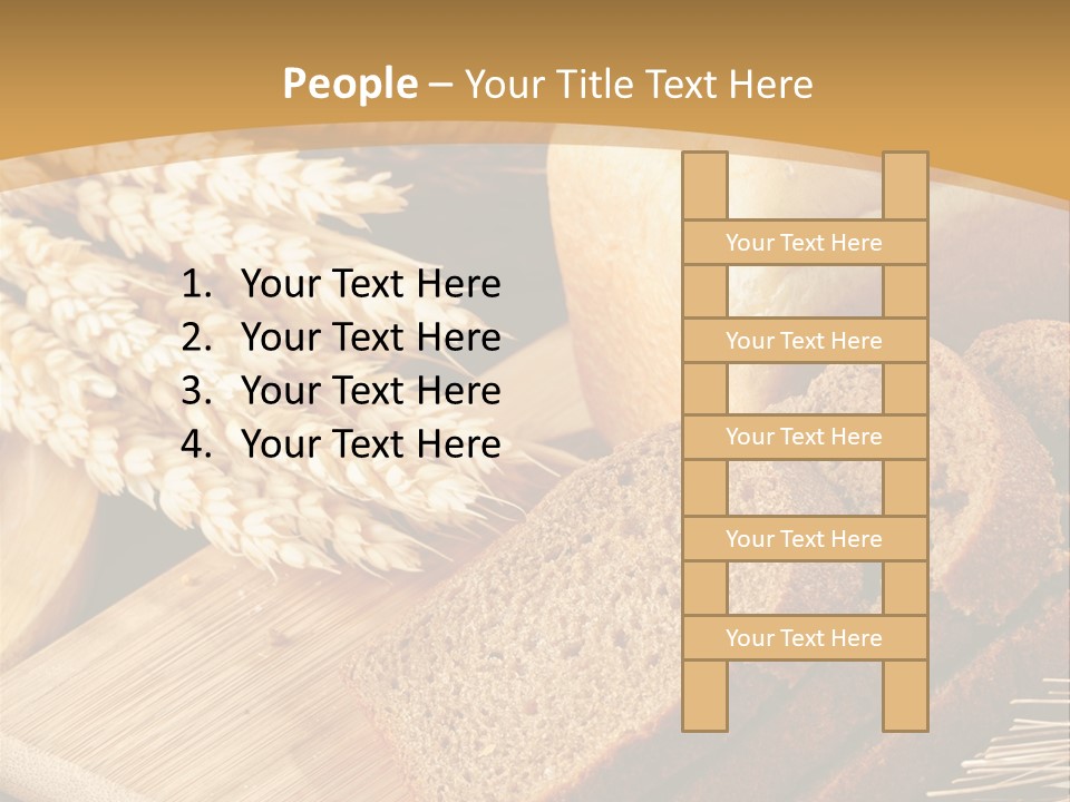 Agriculture Foodstuff Corn PowerPoint Template