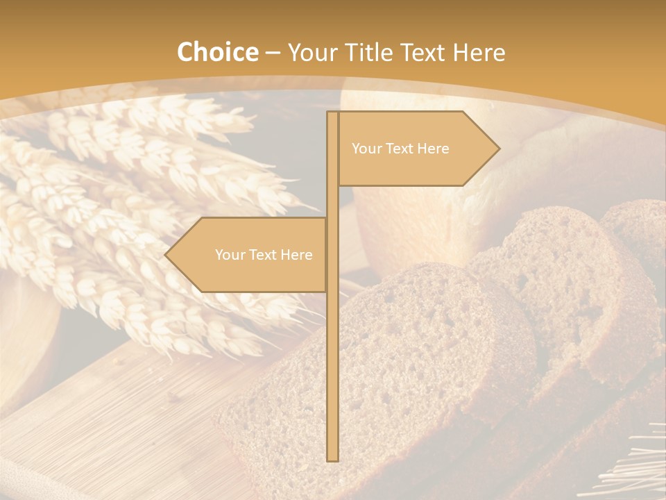 Agriculture Foodstuff Corn PowerPoint Template
