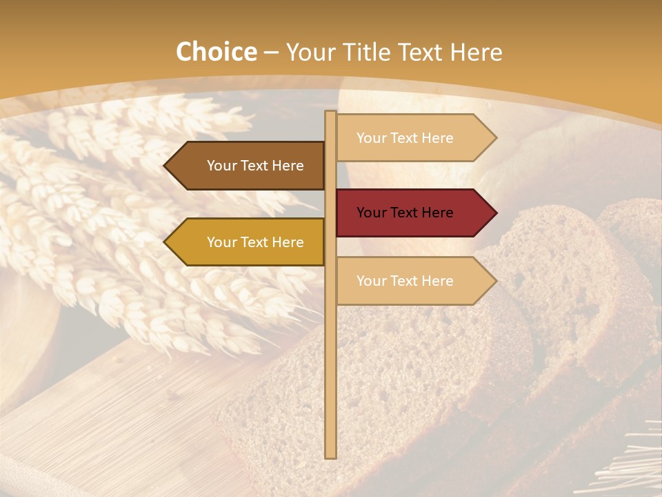 Agriculture Foodstuff Corn PowerPoint Template