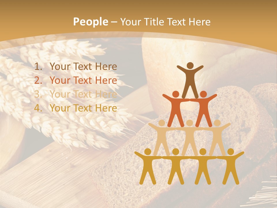 Agriculture Foodstuff Corn PowerPoint Template