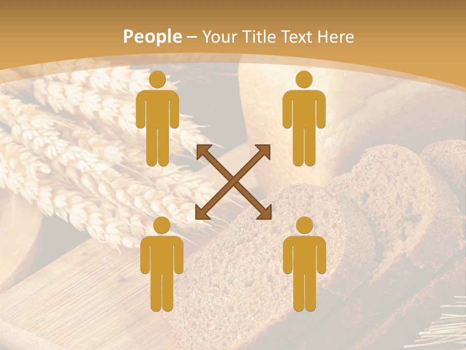 Agriculture Foodstuff Corn PowerPoint Template